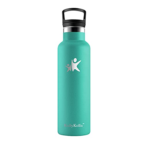 KollyKolla Botella de Agua Acero Inoxidable, Termo Sin BPA Ecológica Reutilizable,...