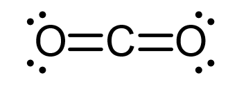 estructura dioxido carbono lewis