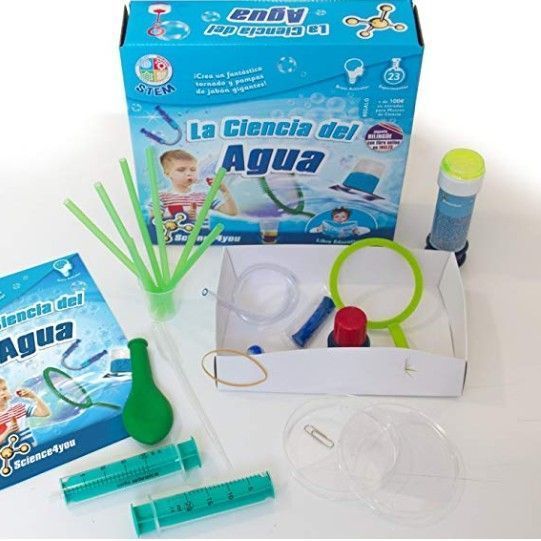 Kit De Agua Niños Bolsillo Ciencia 