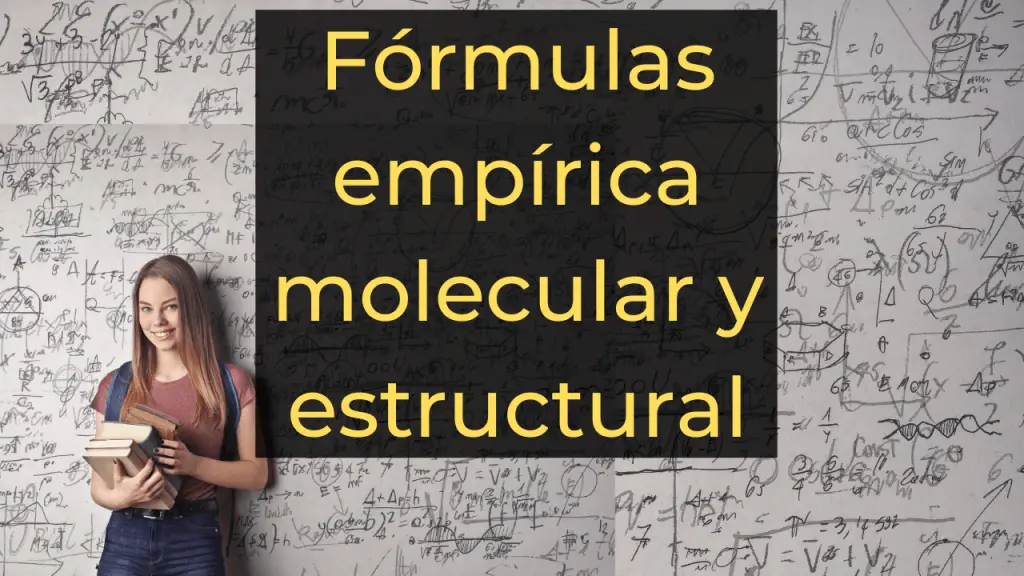 formulas empirica y molecular