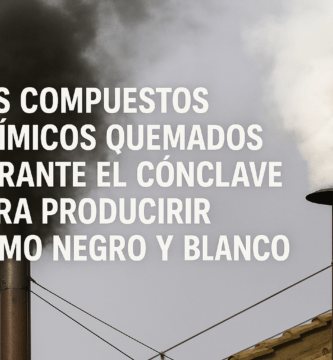 compuestos fumata blanca y negra