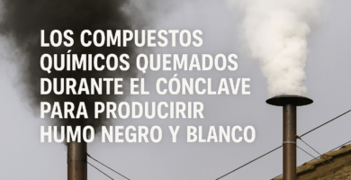 compuestos fumata blanca y negra