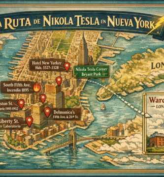 ruta de nikola tesla en nueva york