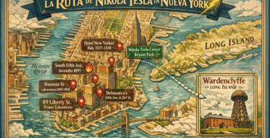 ruta de nikola tesla en nueva york