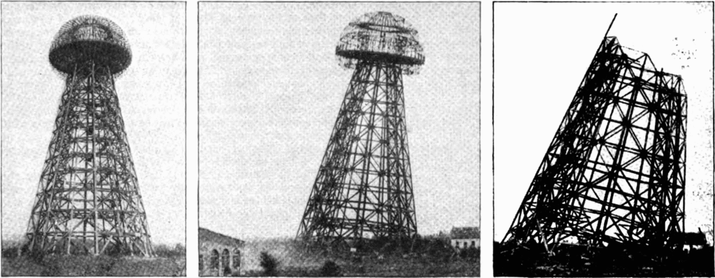 demolicion de la torre de wardenclyffe